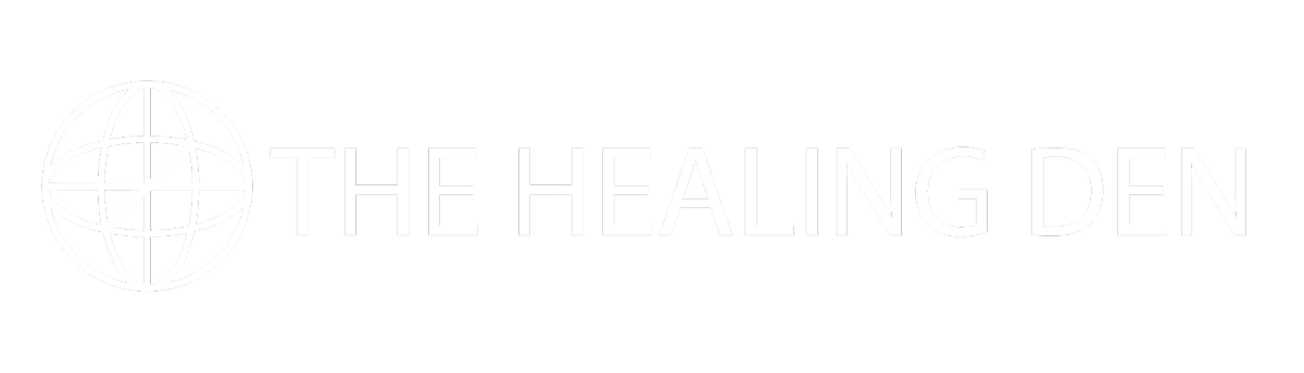 The Healing Den Logo Inverse